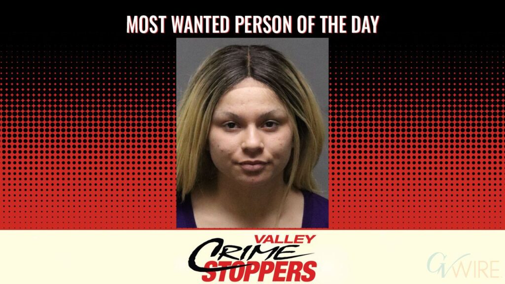 Elizabeth Denise Mack is Valley Crime Stoppers' Most Wanted Person of the Day for Oct. 30 2025. (Valley Crimes Stoppers)