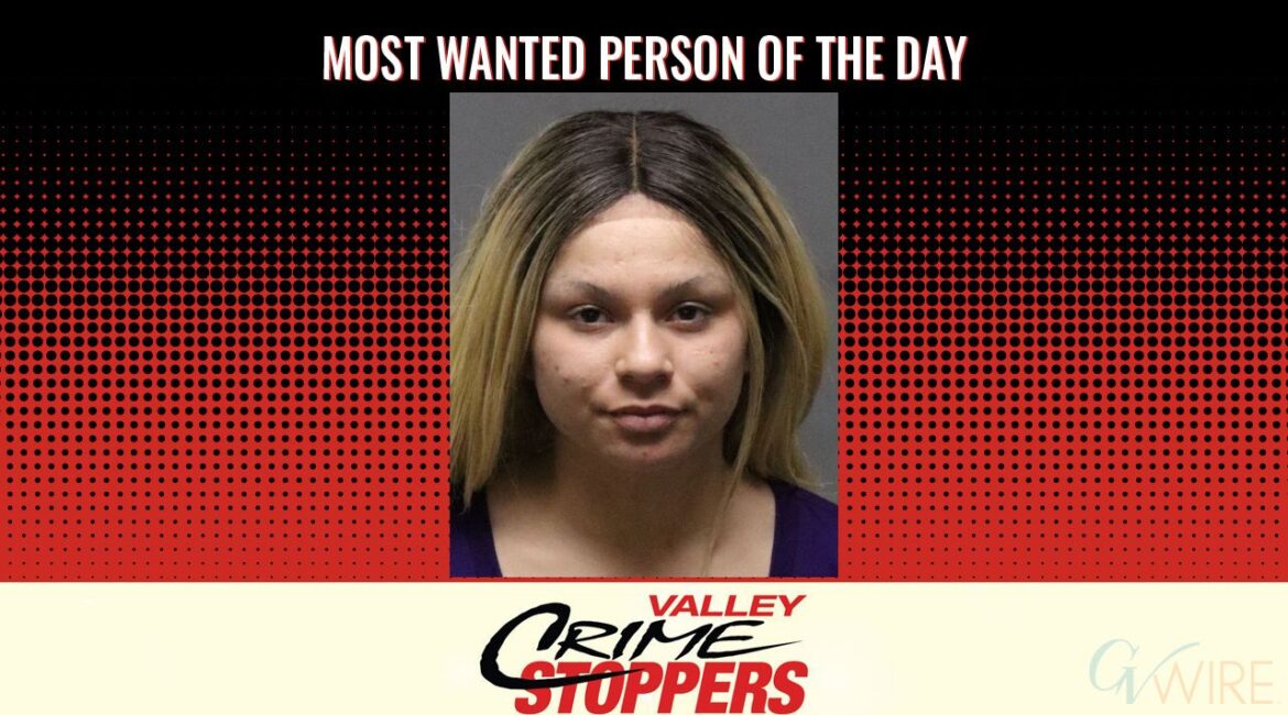 Elizabeth Denise Mack is Valley Crime Stoppers' Most Wanted Person of the Day for Oct. 30 2025. (Valley Crimes Stoppers)
