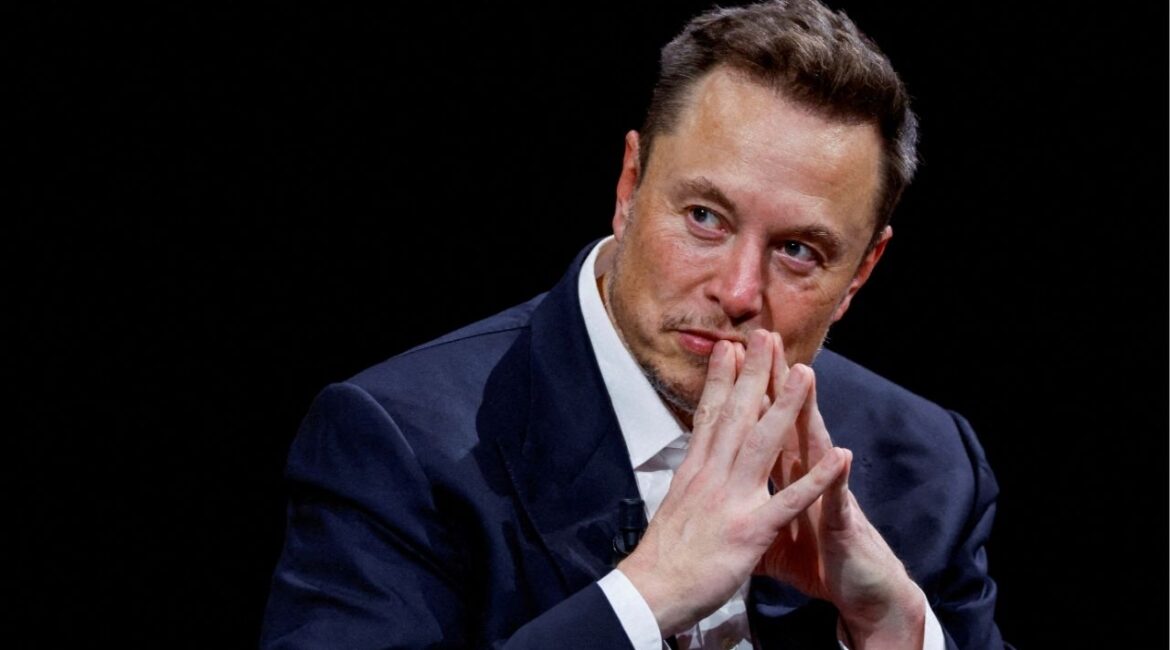 Elon Musk, Chief Executive Officer of SpaceX and Tesla, gestures as he attends the Viva Technology conference dedicated to innovation and startups at the Porte de Versailles exhibition center in Paris, France, June 16, 2023. (Reuters File)