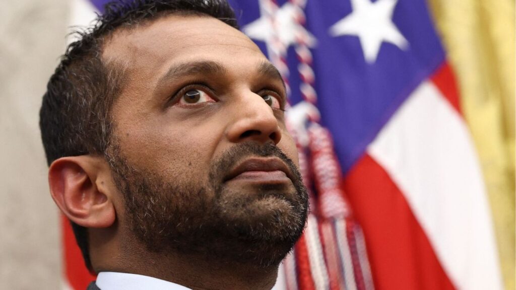 FBI Director Kash Patel attends the signing of an executive order by U.S. President Donald Trump on a deal that would divest TikTok's U.S. operations from ByteDance from its Chinese owner ByteDance, at the White House in Washington, D.C., U.S., September 25, 2025. (Reuters/Kevin Lamarque)