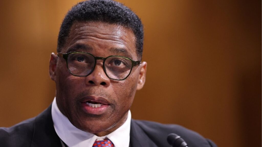 Former NFL football player Herschel Walker, U.S. President Donald Trump's nominee to be ambassador to the Bahamas, testifies before a Senate Foreign Relations Committee hearing on nominations on Capitol Hill in Washington, D.C., U.S., September 11, 2025. (Reuters/Jonathan Ernst)