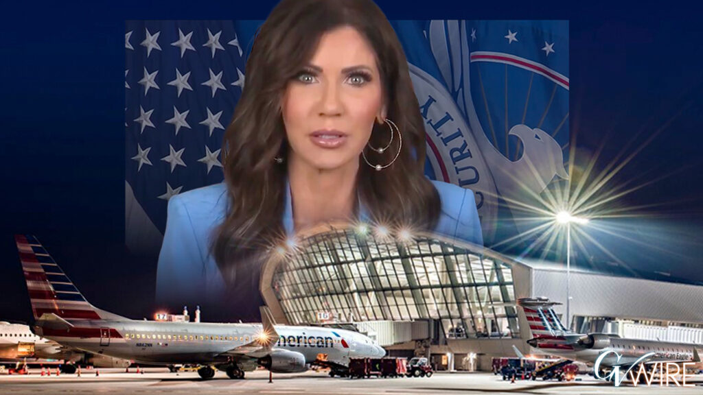 Fresno Yosemite International Airport FAT Kristi Noem