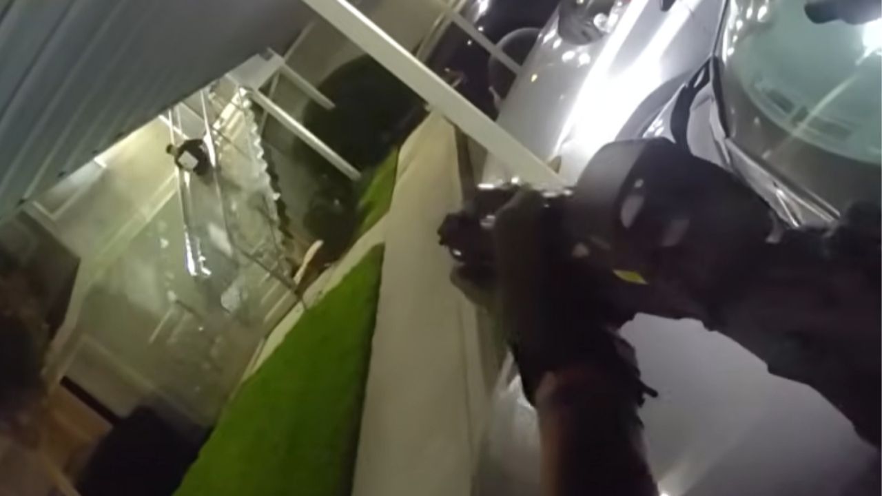 Fresno police fatally shot a man armed with knives after he barricaded himself in an apartment and charged officers, following a domestic violence call on Aug. 23, 2025. (Fresno PD)