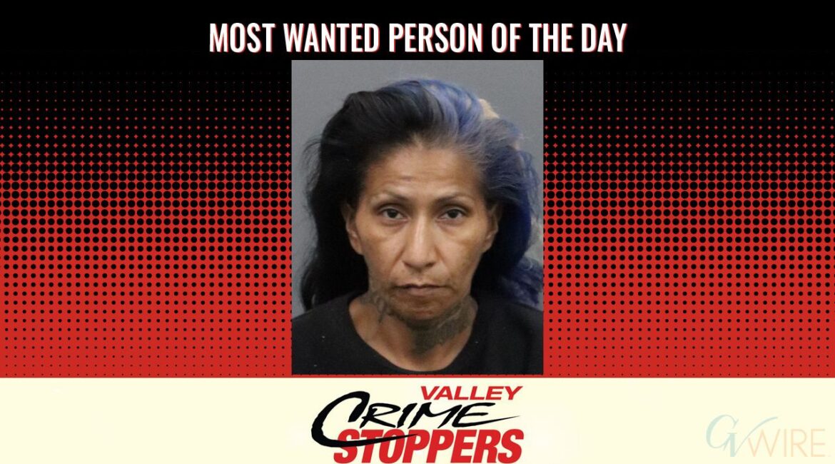 Georgina Lorenza Luna is Valley Crime Stoppers' Most Wanted Person of the Day for Oct. 16, 2025. (Valley Crimes Stoppers)