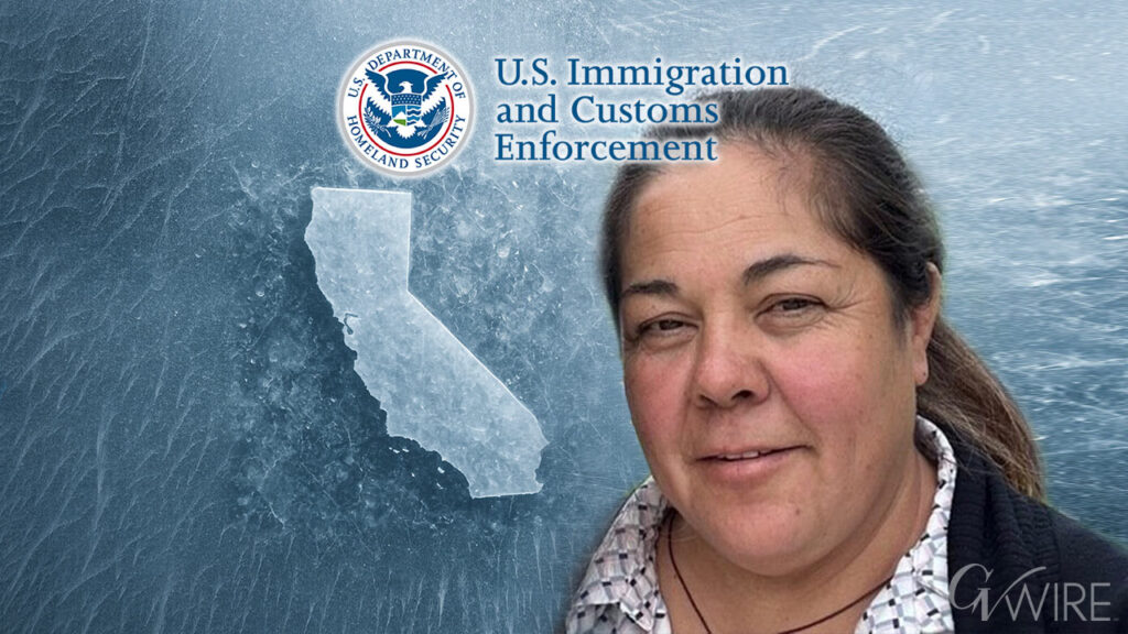 ICE Immigration Customs Enforcement California CA Frozen Freeze Maria Villanueva Caballero