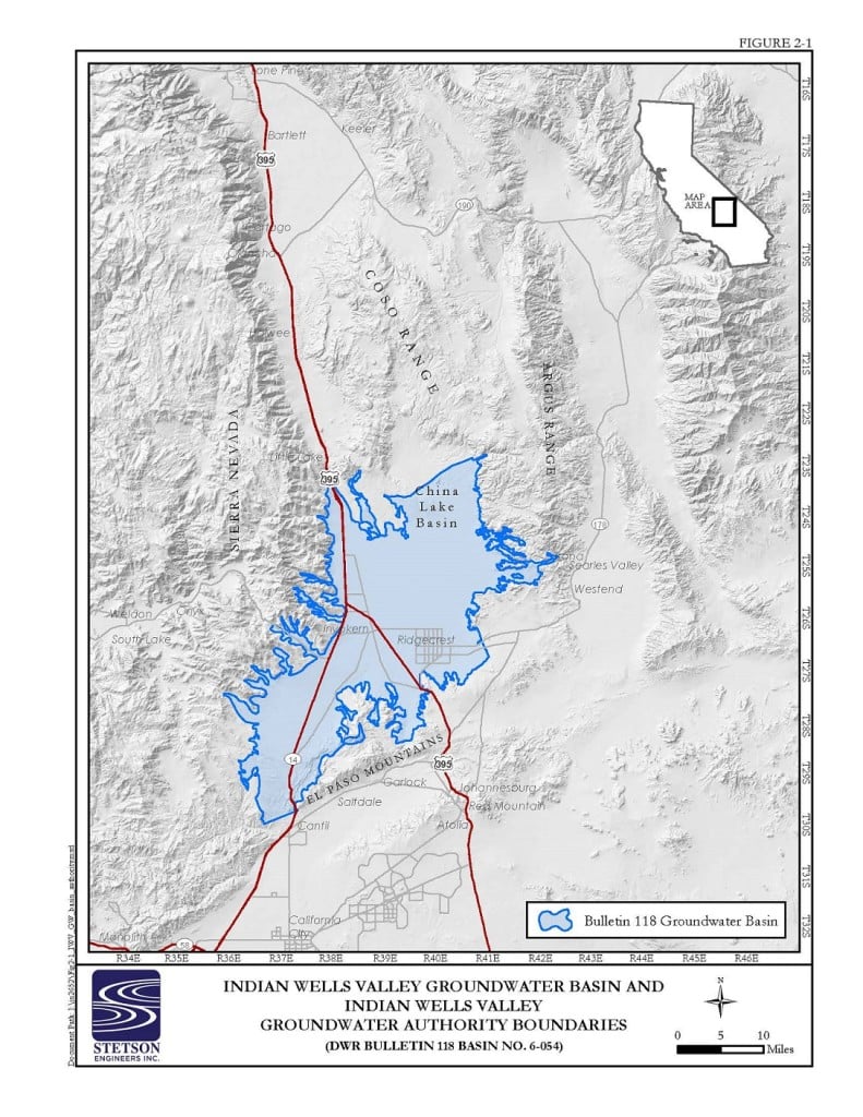 Indian Wells Groundwater Authority Map
