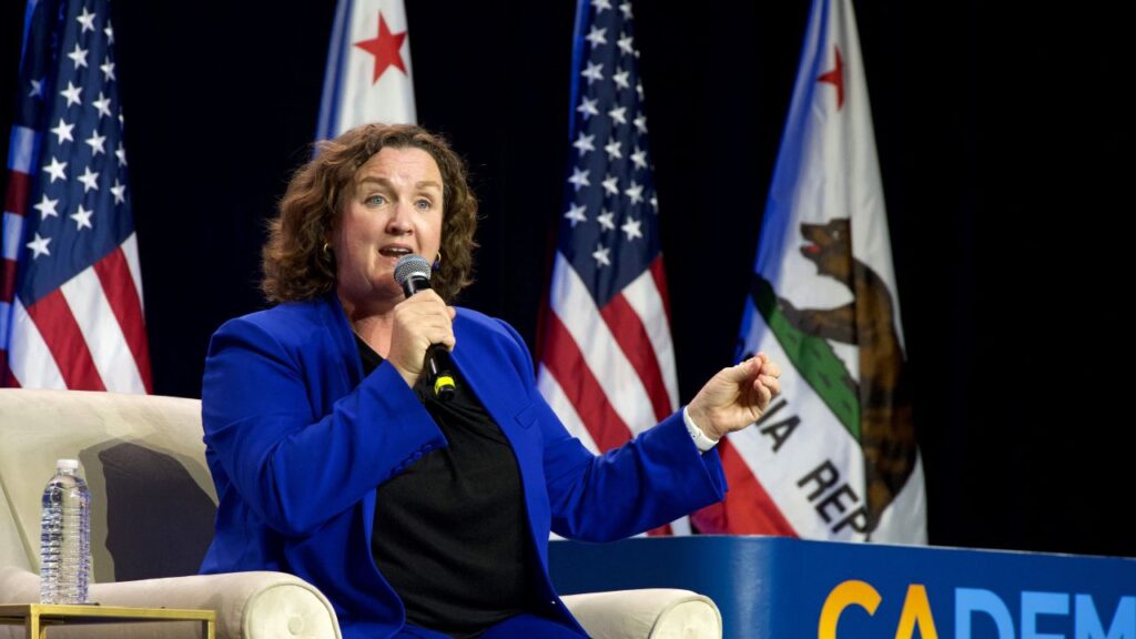 Katie Porter at CADEM Endorsing Convention 2023