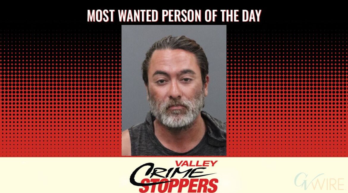 Kirk Andrew Quintero is Valley Crime Stoppers' Most Wanted Person of the Day for Oct. 13, 2025. (Valley Crimes Stoppers)