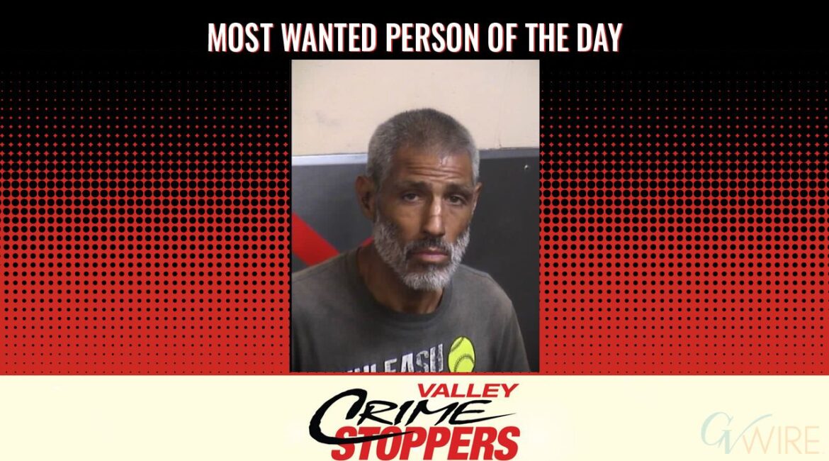 Larry Lopez is Valley Crime Stoppers' Most Wanted Person of the Day for Oct. 27, 2025. (Valley Crimes Stoppers)