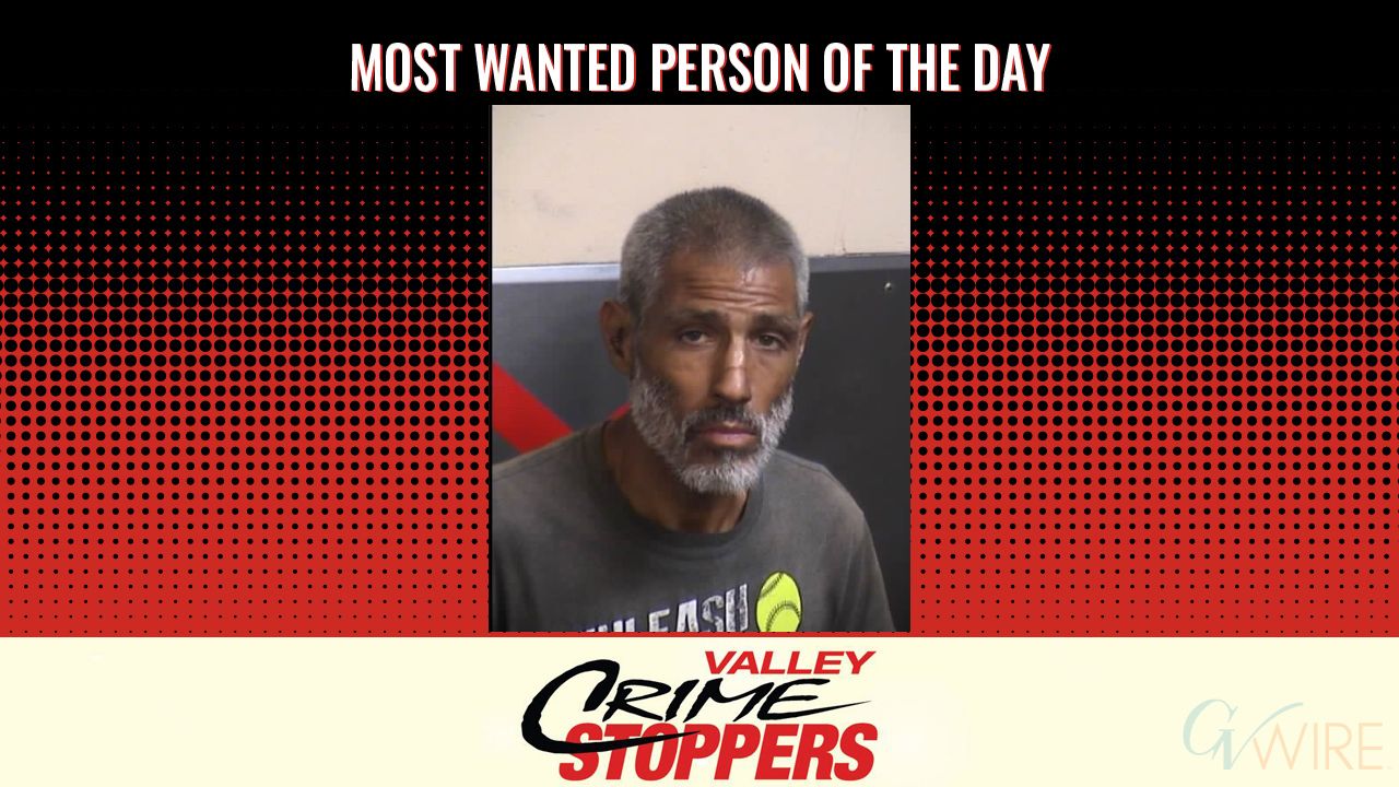Larry Lopez is Valley Crime Stoppers' Most Wanted Person of the Day for Oct. 27, 2025. (Valley Crimes Stoppers)