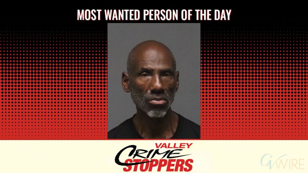 Lawrence Rudell Taylor is Valley Crime Stoppers' Most Wanted Person of the Day for Oct. 10, 2025. (Valley Crimes Stoppers)