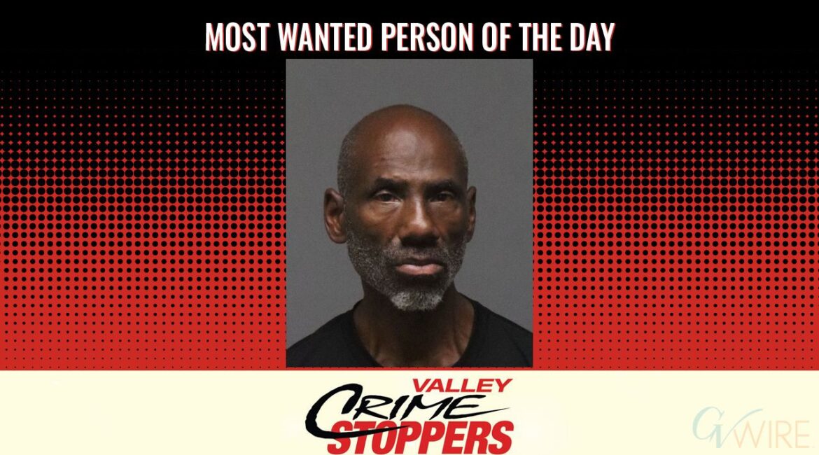 Lawrence Rudell Taylor is Valley Crime Stoppers' Most Wanted Person of the Day for Oct. 10, 2025. (Valley Crimes Stoppers)