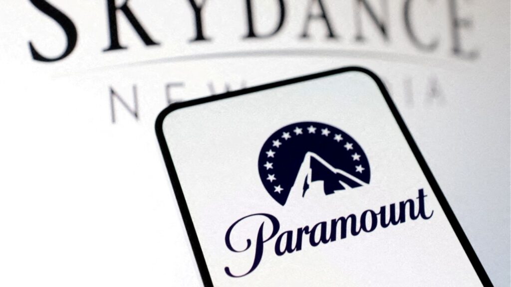 Paramount Global and Skydance logos are seen in this illustration taken December 17, 2024. (Reuters File)