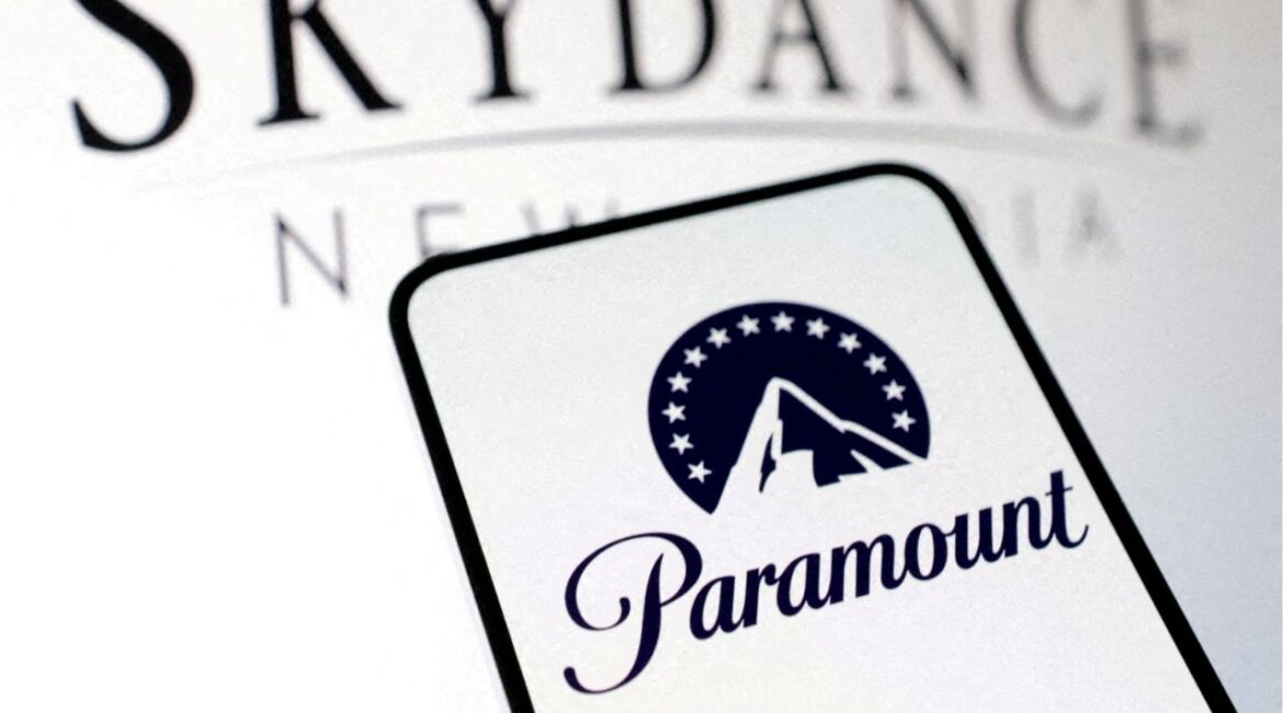 Paramount Global and Skydance logos are seen in this illustration taken December 17, 2024. (Reuters File)