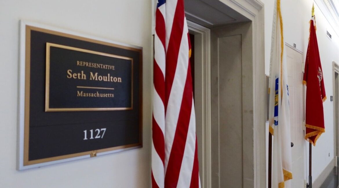 Rep. Seth Moulton (D-Mass.) said he will return more than $35,000 in AIPAC donations and refuse future contributions as he launches a primary challenge against Sen. Ed Markey. (Shutterstock)