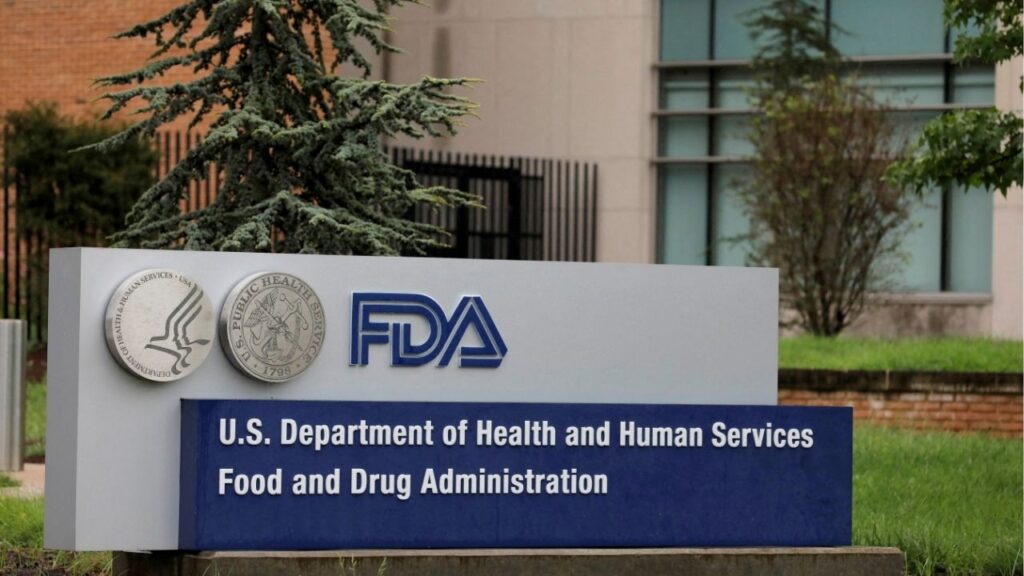 Signage is seen outside of the Food and Drug Administration (FDA) headquarters in White Oak, Maryland, U.S., August 29, 2020. (Reuters File)