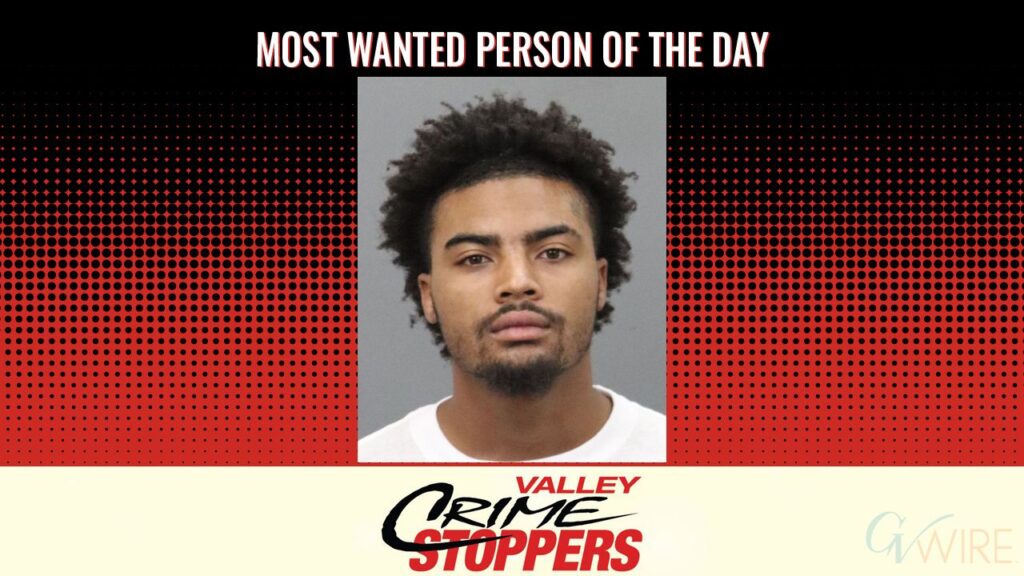Tayari Raki Taylor is Valley Crime Stoppers' Most Wanted Person of the Day for Oct. 3, 2025. (Valley Crimes Stoppers)