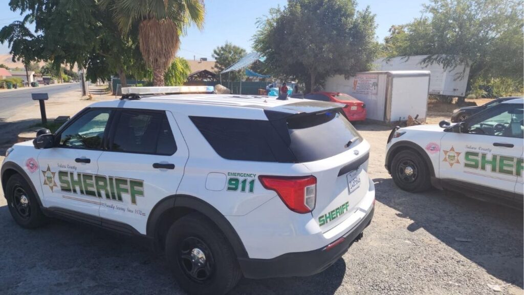 Tulare County authorities are investigating an armed robbery at a Porterville recycling center where a suspect pistol-whipped an employee and fled the scene on Thursday, Oct. 9, 2025. (Tulare County SO)