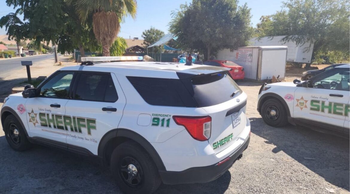 Tulare County authorities are investigating an armed robbery at a Porterville recycling center where a suspect pistol-whipped an employee and fled the scene on Thursday, Oct. 9, 2025. (Tulare County SO)