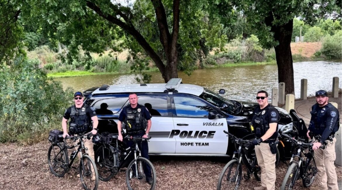 Visalia police issued 33 citations to drivers, bicyclists, and pedestrians for traffic violations during a safety operation on Wednesday, Oct. 22, 2025. (Visalia PD)