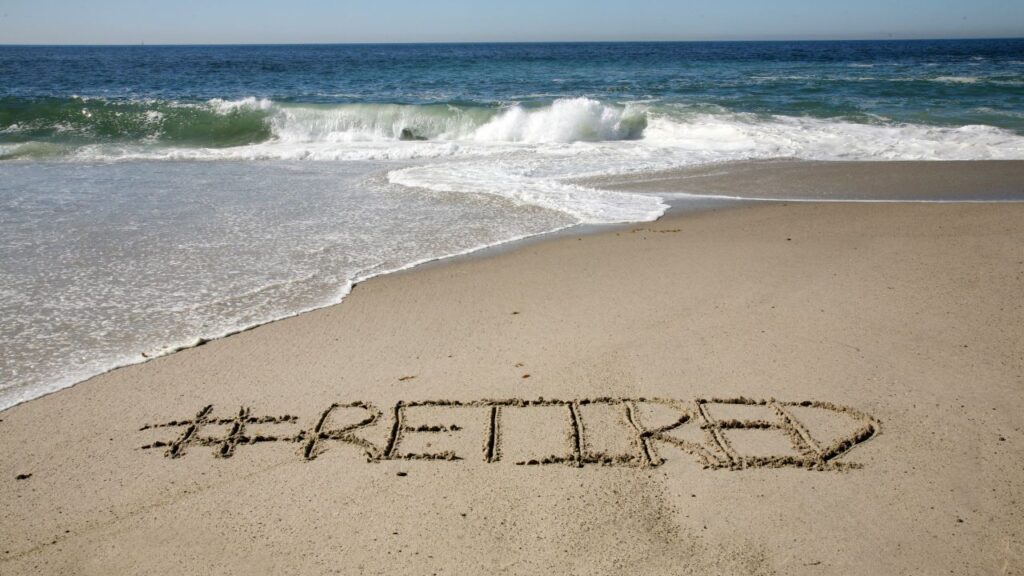 Retired and on the Beach