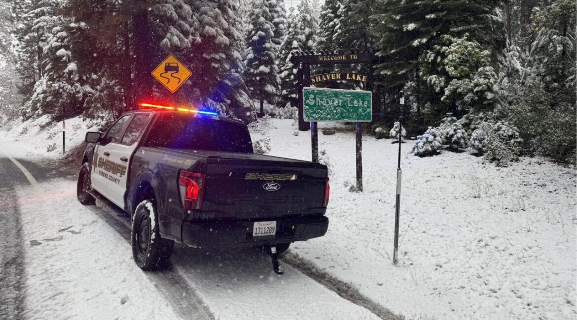 Shaver Lake Snow, Oct. 14, 2025