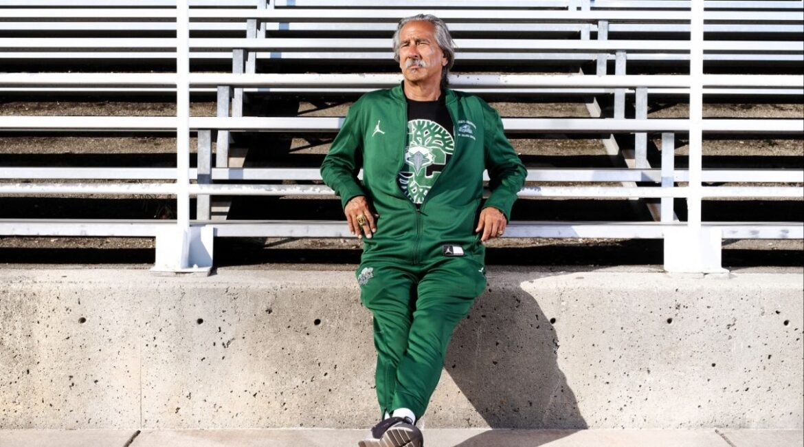 Coach John Beam of Season 5's “Last Chance U,” in Oakland, Calif. on July 22, 2020. Beam, a mainstay of the football coaching ranks in the East Bay who was profiled in the Netflix series “Last Chance U,” was gravely wounded on Thursday, Nov. 12, 2025, in a shooting at Laney College in Oakland, Calif., according to Ken Houston, a city councilman. (Michelle Mishina-Kunz/The New York Times)