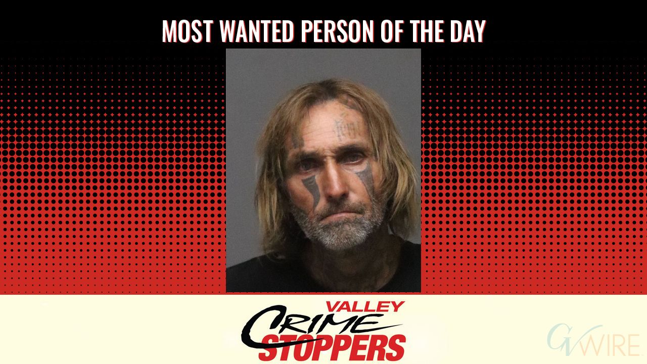 Daniel Robert Nelson is Valley Crime Stoppers' Most Wanted Person of the Day for Nov. 7, 2025. (Valley Crimes Stoppers)