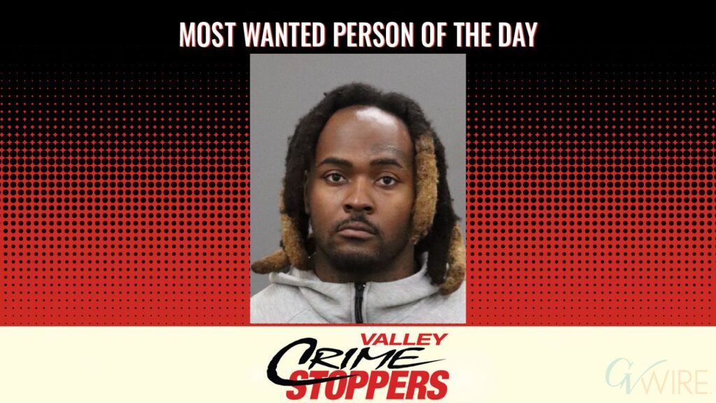 Darren Duane Coleman is Valley Crime Stoppers' Most Wanted Person of the Day for Nov. 13, 2025. (Valley Crimes Stoppers)