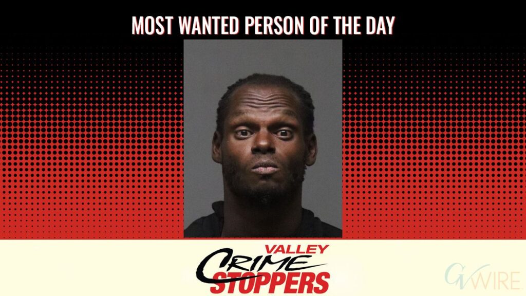 Dedrick Debrotis Shelton is Valley Crime Stoppers' Most Wanted Person of the Day for Nov. 19, 2025. (Valley Crimes Stoppers)