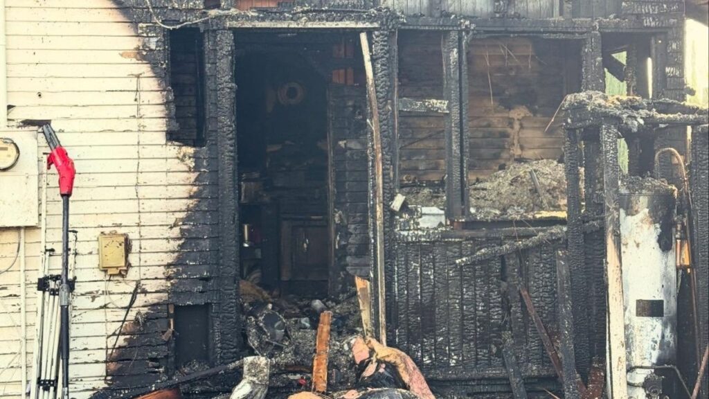 Fresno firefighters responded to three overnight structure fires, leaving one person hospitalized and several families displaced, with all incidents under investigation. (Fresno FD)