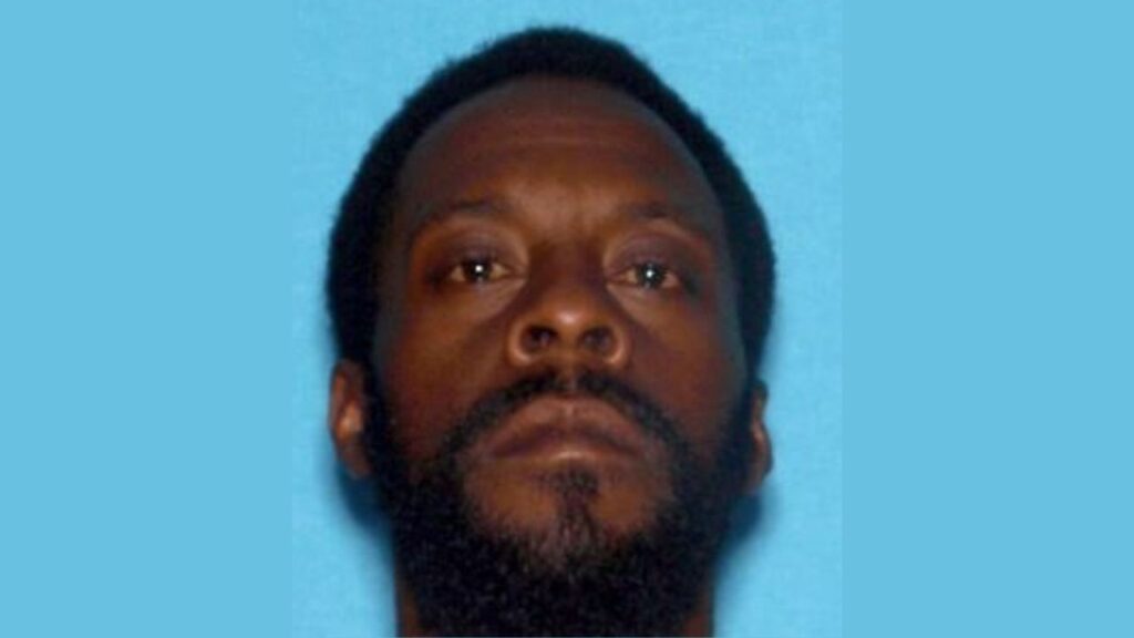 Fresno police arrested Ashton Dejean (pictured), 43, on Friday Oct. 31, 2025, in connection with the fatal stabbing of Manuel Lopez, 44, at a Carl’s Jr. restaurant. (Fresno PD)