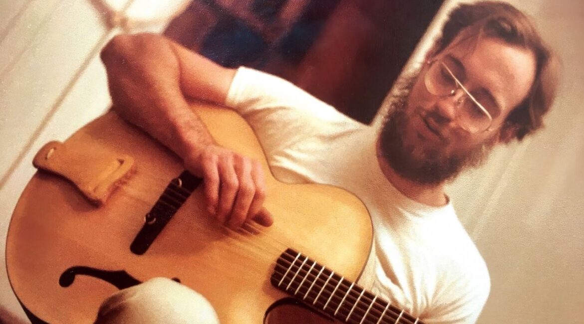 In an undated image provided by Ken Parker Archtops, Ken Parker. Parker, an iconoclastic guitar maker who upended entrenched luthier traditions by producing hyper-engineered, flyweight guitars seemingly designed for an art gallery, if not the 23rd century, died on Oct. 5, 2025, at his home in Gloucester, Mass. He was 73. (Ken Parker Archtops via The New York Times)