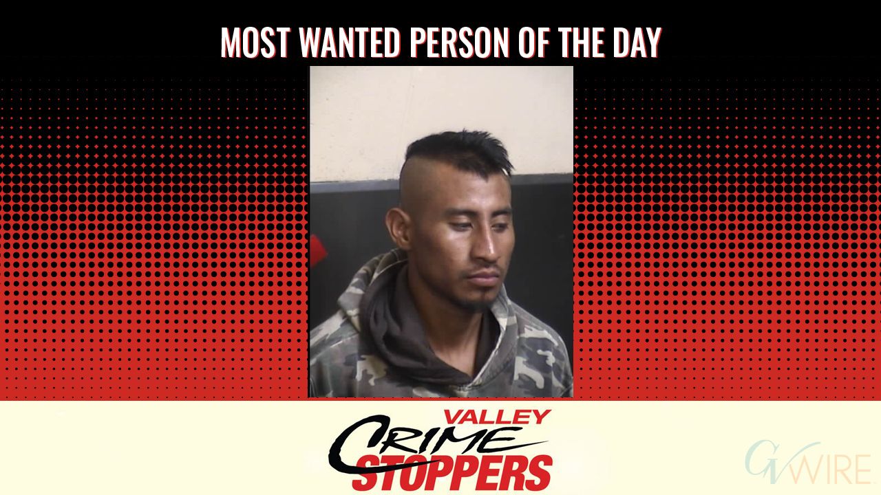 Jesus Luis Lopez is Valley Crime Stoppers' Most Wanted Person of the Day for Nov. 24, 2025. (Valley Crimes Stoppers)