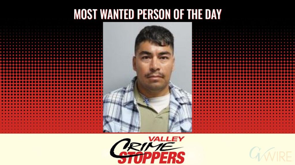 Jose M Lujanoluna is Valley Crime Stoppers' Most Wanted Person of the Day for Nov. 4, 2025. (Valley Crimes Stoppers)
