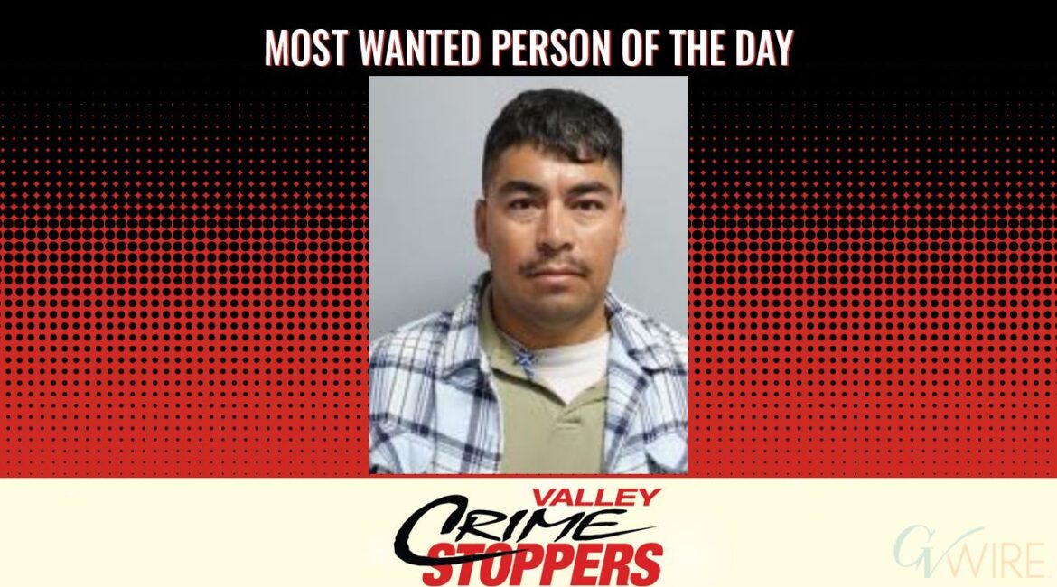 Jose M Lujanoluna is Valley Crime Stoppers' Most Wanted Person of the Day for Nov. 4, 2025. (Valley Crimes Stoppers)