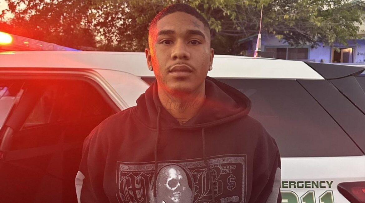 Julian “Tommy Gunz” Villa, a documented South Side Pixley gang member, was arrested Thursday, Nov. 6, 2025, in Terra Bella after Tulare County sheriff’s detectives found he had possessed firearms on multiple occasions. (Tulare County SO)