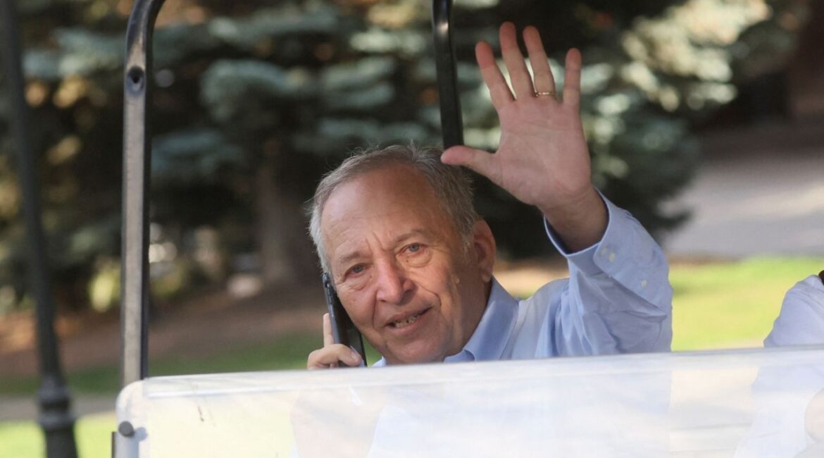 Larry Summers, Former United States Secretary of the Treasury, attends the annual Allen and Co. Sun Valley Media Conference in Sun Valley, Idaho, U.S., July 8, 2022. (Reuters/Brendan McDermid)