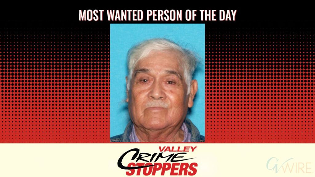 Manuel Rodrigues Rosales is Valley Crime Stoppers' Most Wanted Person of the Day for Nov. 5, 2025. (Valley Crimes Stoppers)