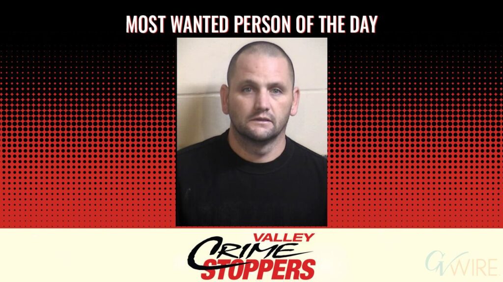 Mark Steven Owen is Valley Crime Stoppers' Most Wanted Person of the Day for Nov. 10, 2025. (Valley Crimes Stoppers)