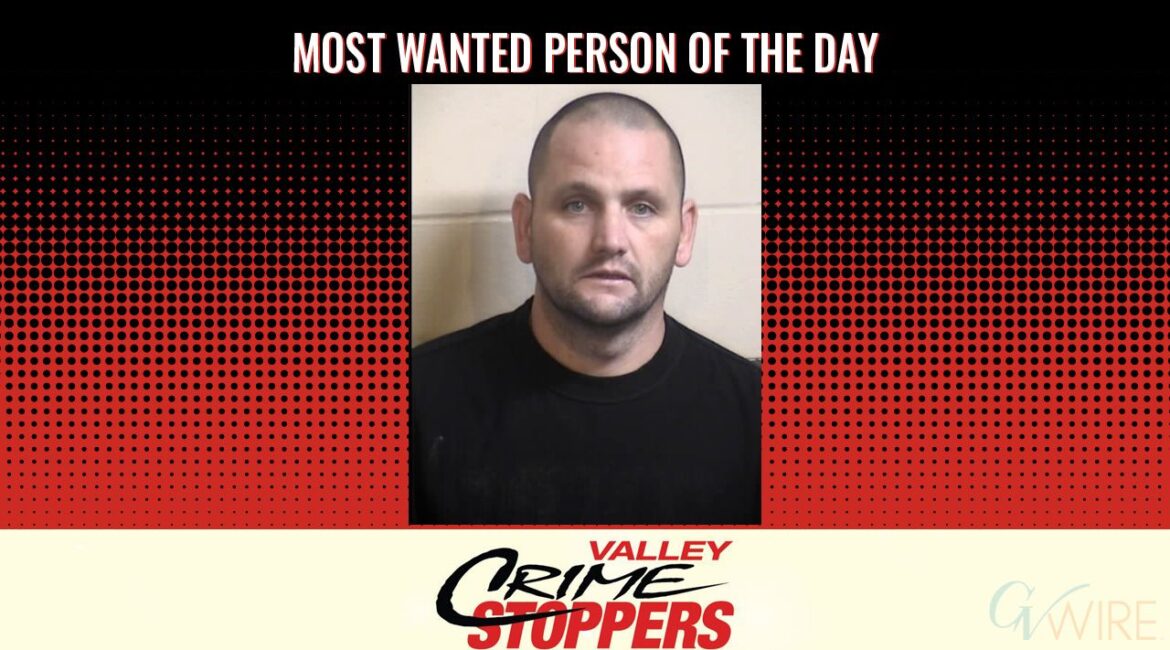 Mark Steven Owen is Valley Crime Stoppers' Most Wanted Person of the Day for Nov. 10, 2025. (Valley Crimes Stoppers)