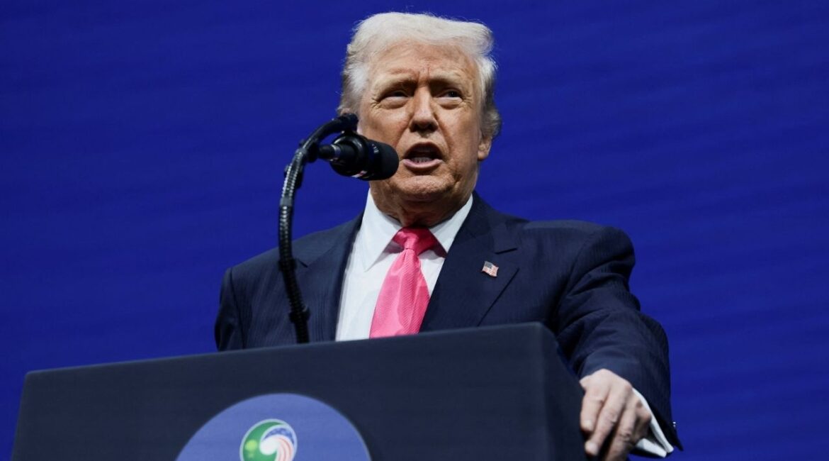 President Donald Trump speaks during the U.S.-Saudi Investment Forum in Washington, D.C., U.S., November 19, 2025. (reuters/Evelyn Hockstein)