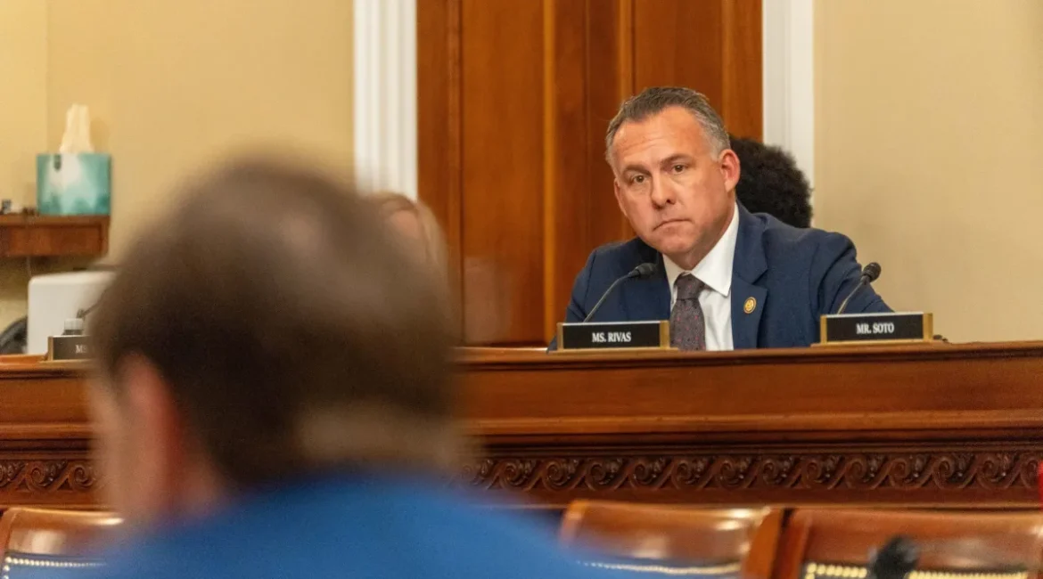 If of Congressman Adam Gray at a Congressional hearing