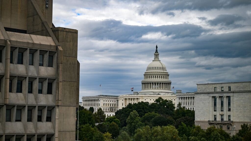 The Capitol building in Washington on Oct. 7, 2025. The move deepened the idea that a Vietnam-era law, which says congressionally unauthorized deployments into “hostilities” must end after 60 days, does not apply to airstrike campaigns. (Kenny Holston/The New York Times)
