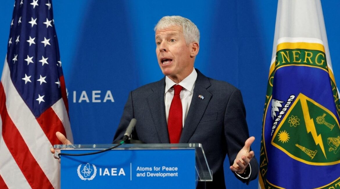 U.S. Energy Secretary Chris Wright holds a press conference on the sidelines of the International Atomic Energy Agency (IAEA) General Conference in Vienna, Austria, September 15, 2025. (Reuters File)