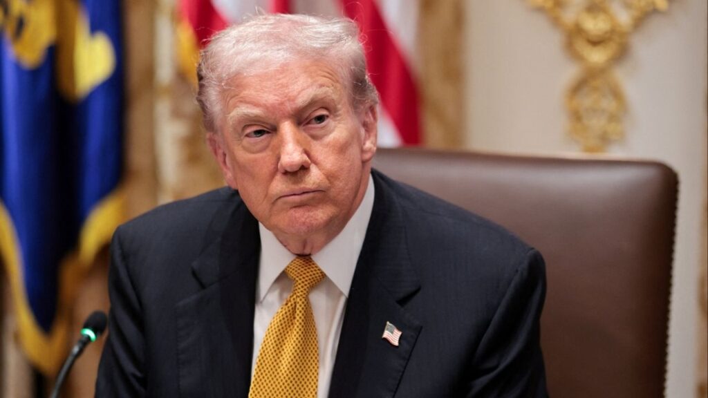 U.S. President Donald Trump hosts a bilateral lunch with Hungary's Prime Minister Viktor Orban (not pictured) at the White House in Washington, D.C., U.S., November 7, 2025. (Reuters/Jonathan Ernst)