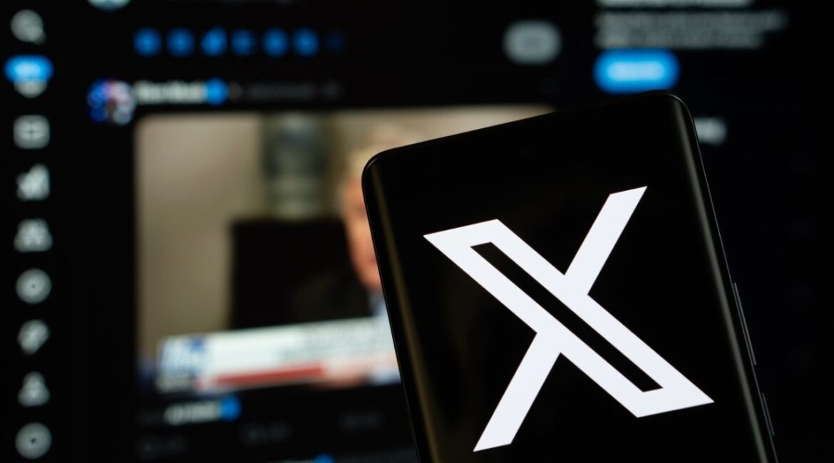 X, formerly Twitter, experienced a Friday outage that affected more than 20,000 users, according to Downdetector. (Shutterstock)