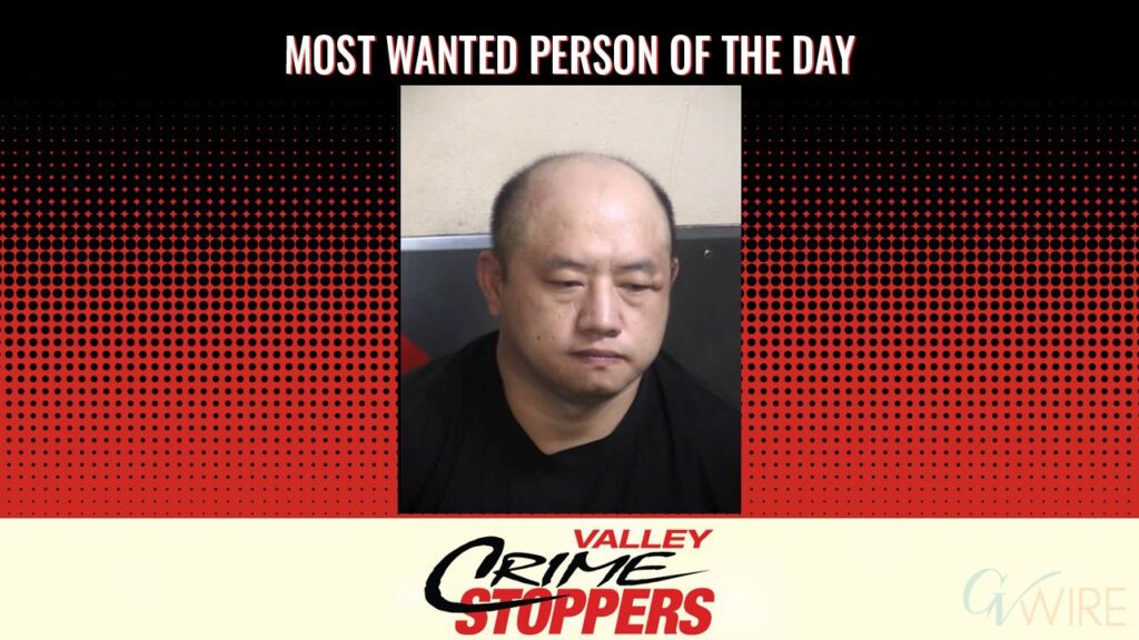 Xiong Lee is Valley Crime Stoppers' Most Wanted Person of the Day for Nov. 17, 2025. (Valley Crimes Stoppers)