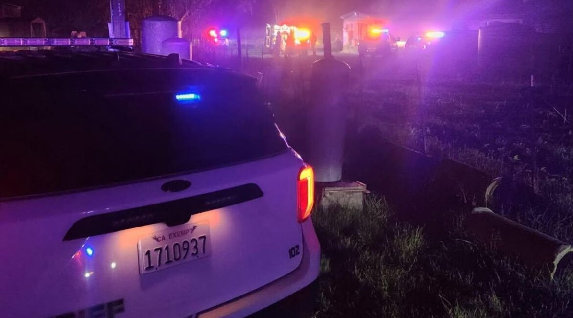 A 23-year-old man was fatally shot Tuesday, Dec. 2, 2025, in Lindsay by suspects who fled in a vehicle, the Tulare County Sheriff’s Office said. (Tulare County SO)