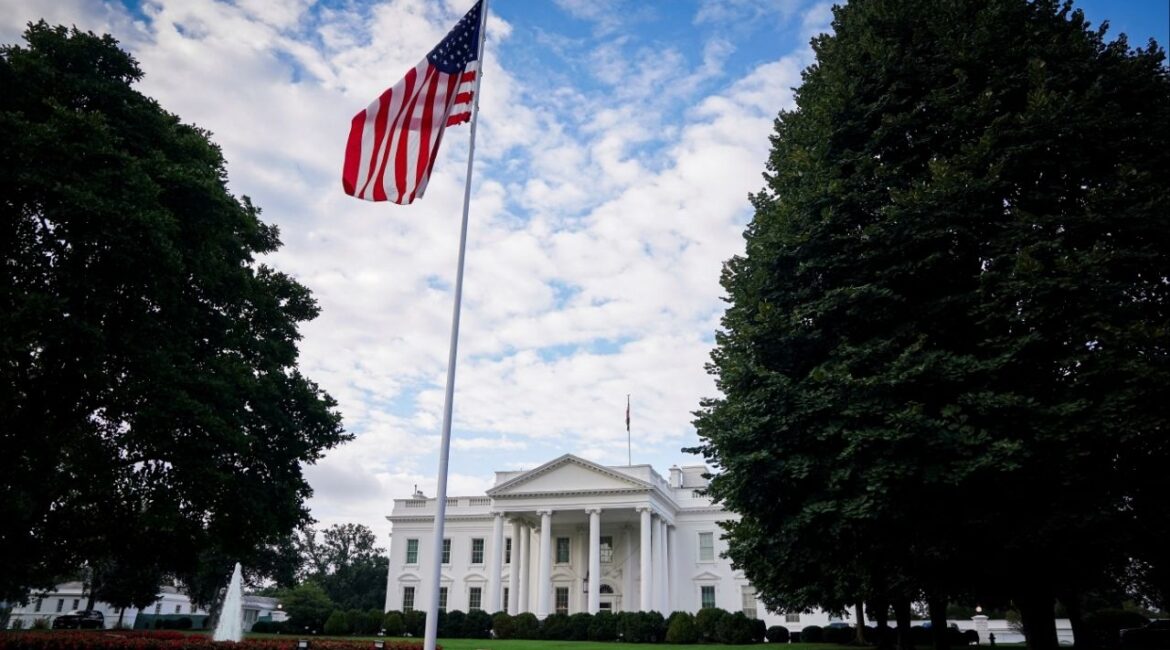 A general view of the White House in Washington, D.C., U.S., July 20, 2025. (Reuters/Al Drago)
